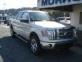 2012 Ingot Silver Metallic Ford F150 Lariat SuperCrew 4x4  photo #2