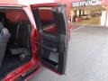 2008 Ford F150 Black/Red Sport Interior Door Panel Photo