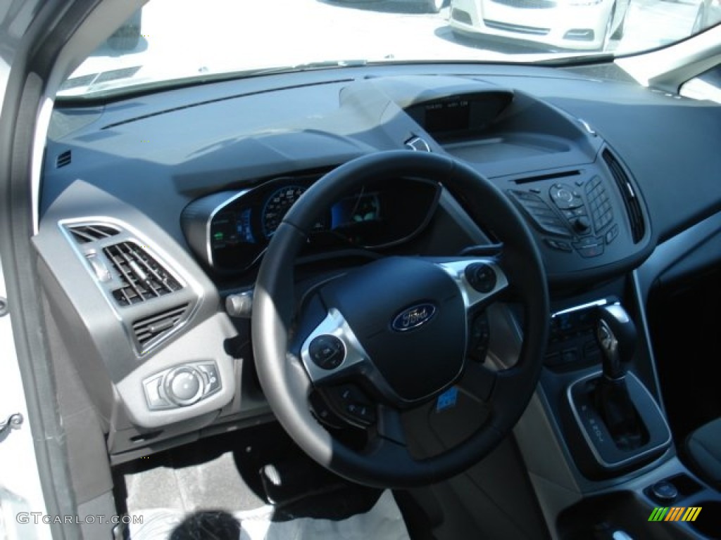 2013 C-Max Hybrid SE - Ingot Silver / Charcoal Black photo #10