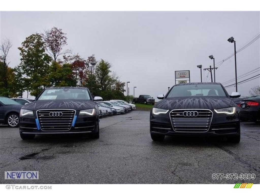 2013 S8 4.0 TFSI quattro Sedan - Phantom Black Pearl / Black photo #3