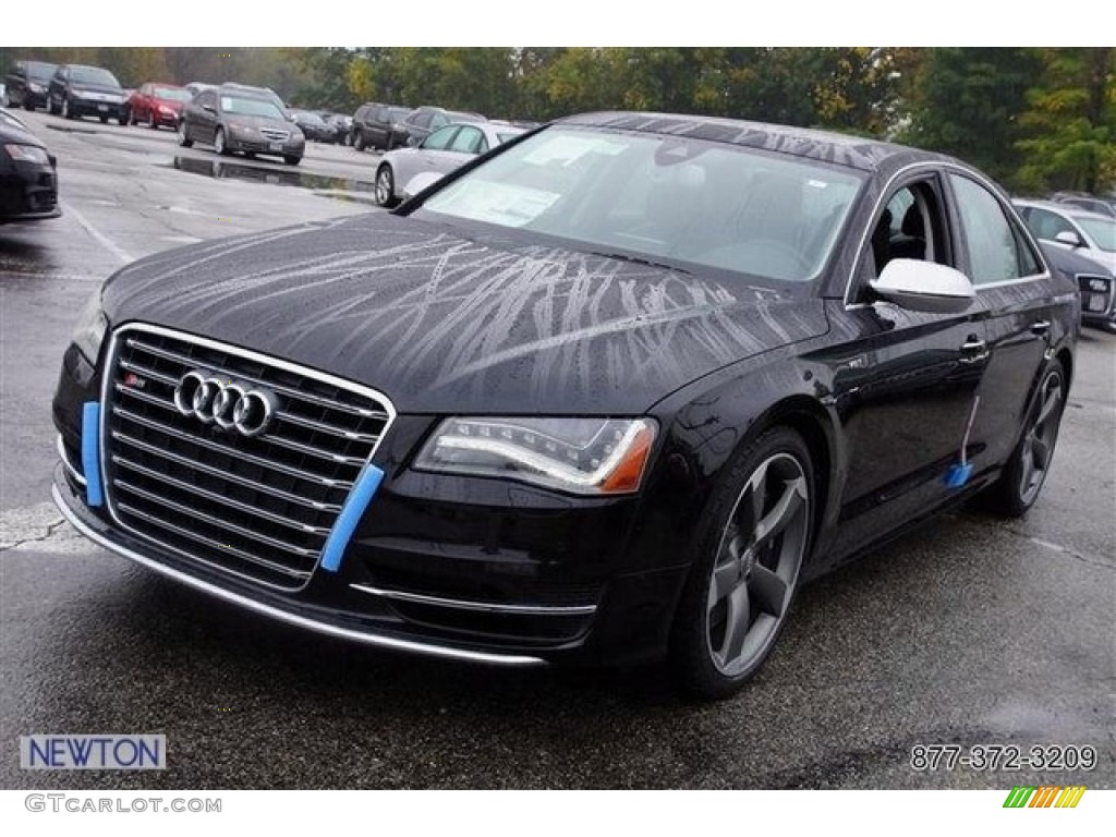 2013 S8 4.0 TFSI quattro Sedan - Phantom Black Pearl / Black photo #12