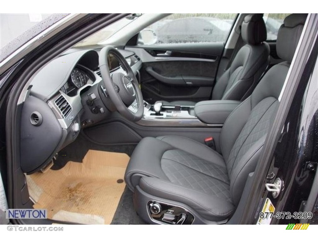 2013 S8 4.0 TFSI quattro Sedan - Phantom Black Pearl / Black photo #24