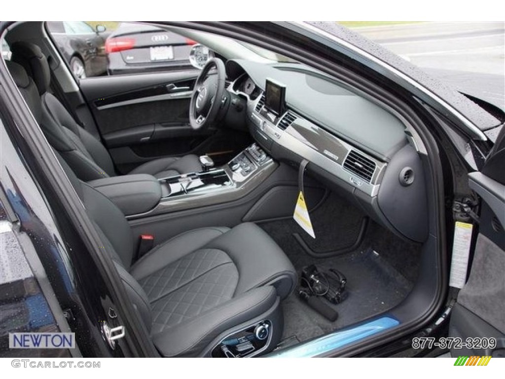 2013 S8 4.0 TFSI quattro Sedan - Phantom Black Pearl / Black photo #31