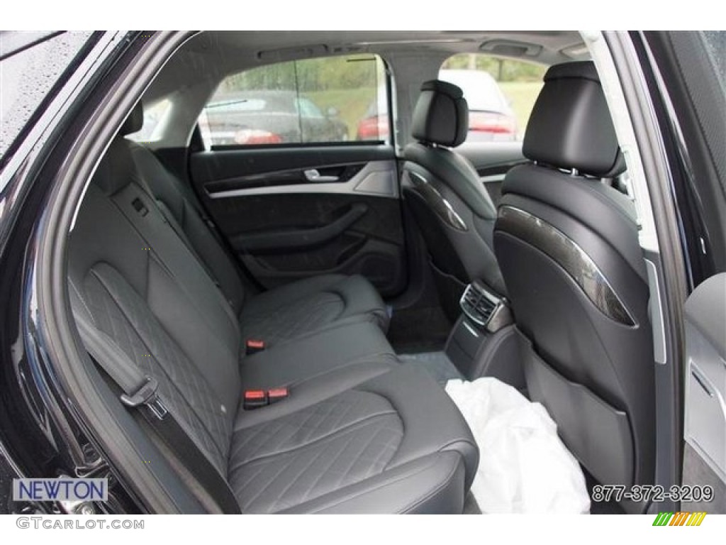 2013 S8 4.0 TFSI quattro Sedan - Phantom Black Pearl / Black photo #35