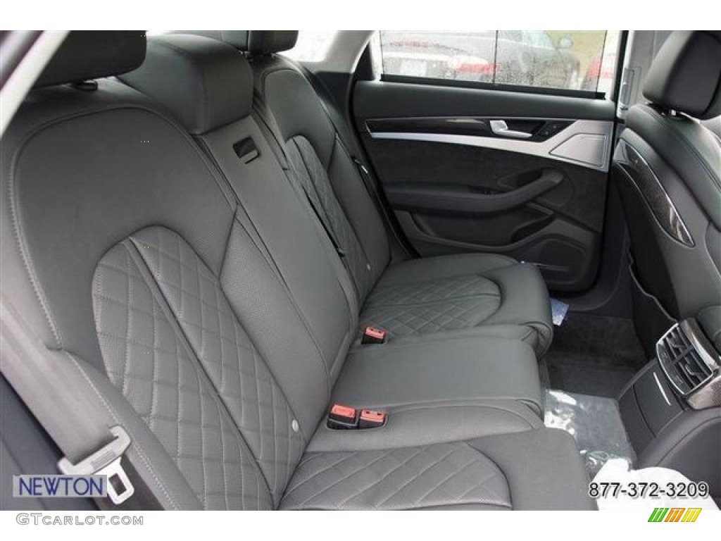 2013 S8 4.0 TFSI quattro Sedan - Phantom Black Pearl / Black photo #36