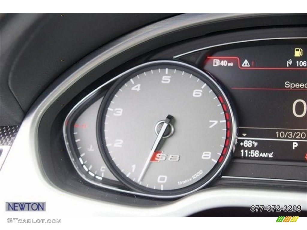 2013 S8 4.0 TFSI quattro Sedan - Phantom Black Pearl / Black photo #51