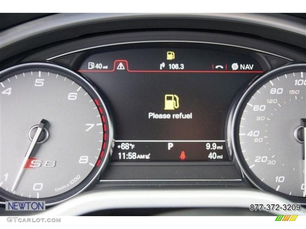 2013 S8 4.0 TFSI quattro Sedan - Phantom Black Pearl / Black photo #55