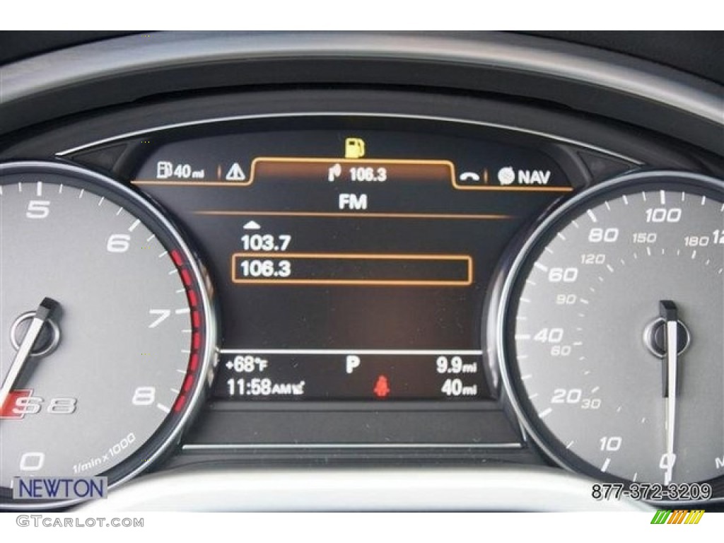 2013 S8 4.0 TFSI quattro Sedan - Phantom Black Pearl / Black photo #56