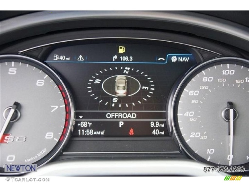 2013 S8 4.0 TFSI quattro Sedan - Phantom Black Pearl / Black photo #58