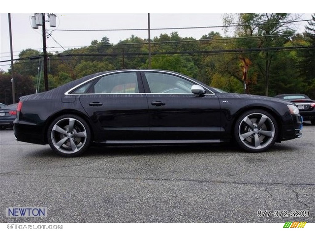 2013 S8 4.0 TFSI quattro Sedan - Phantom Black Pearl / Black photo #69
