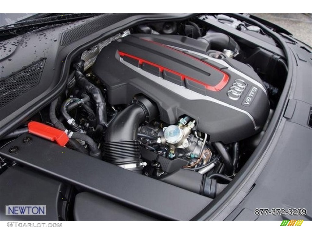 2013 S8 4.0 TFSI quattro Sedan - Phantom Black Pearl / Black photo #87