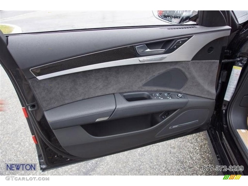 2013 S8 4.0 TFSI quattro Sedan - Phantom Black Pearl / Black photo #88
