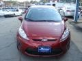 2013 Ruby Red Ford Fiesta SE Hatchback  photo #3