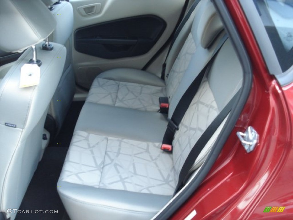 2013 Fiesta SE Hatchback - Ruby Red / Charcoal Black/Light Stone photo #13