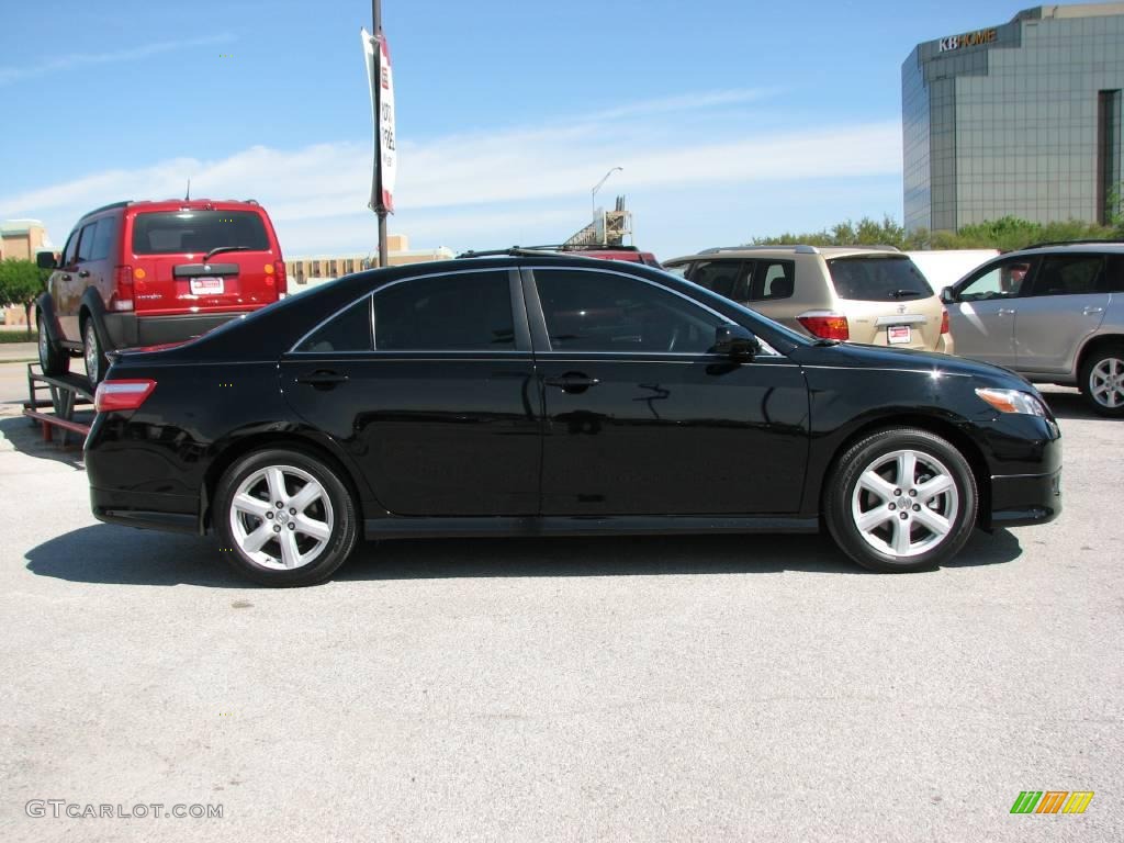 2008 Camry SE - Black / Ash photo #5
