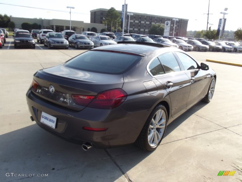 2013 6 Series 640i Gran Coupe - Mojave Metallic / Ivory White photo #3