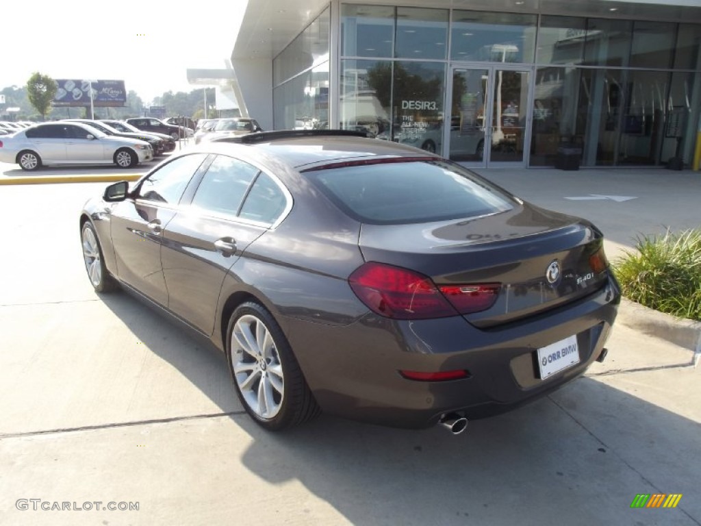 2013 6 Series 640i Gran Coupe - Mojave Metallic / Ivory White photo #4