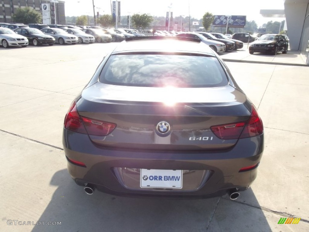 2013 6 Series 640i Gran Coupe - Mojave Metallic / Ivory White photo #8