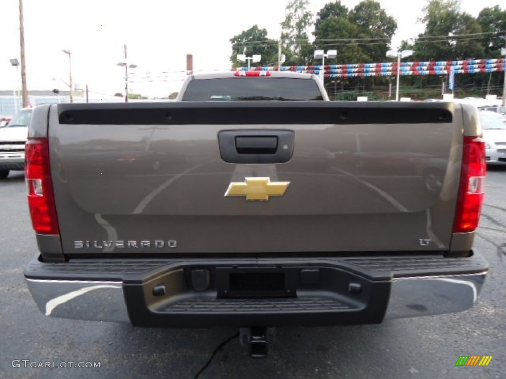 2013 Silverado 1500 LT Extended Cab 4x4 - Mocha Steel Metallic / Ebony photo #3