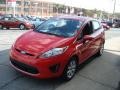 2012 Race Red Ford Fiesta SE Hatchback  photo #4