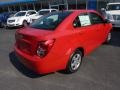 2013 Crystal Red Tintcoat Chevrolet Sonic LS Sedan  photo #7