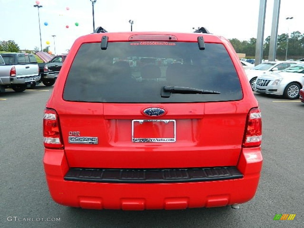 2009 Escape XLT V6 - Torch Red / Stone photo #4