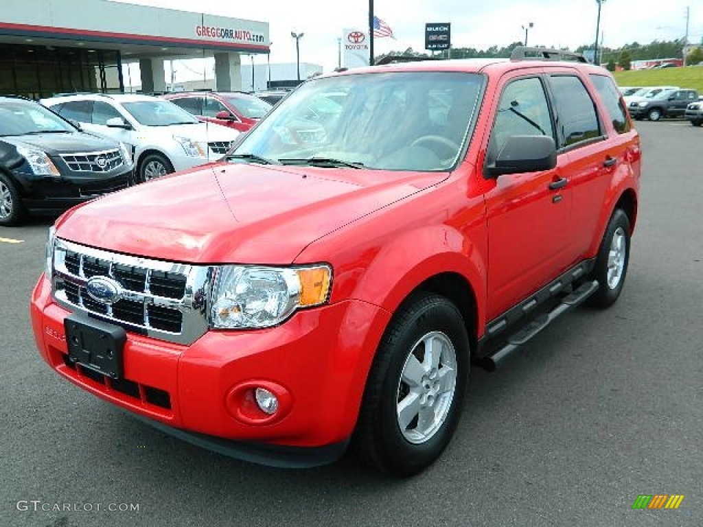 2009 Escape XLT V6 - Torch Red / Stone photo #7