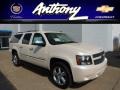 2013 White Diamond Tricoat Chevrolet Suburban LTZ 4x4  photo #1