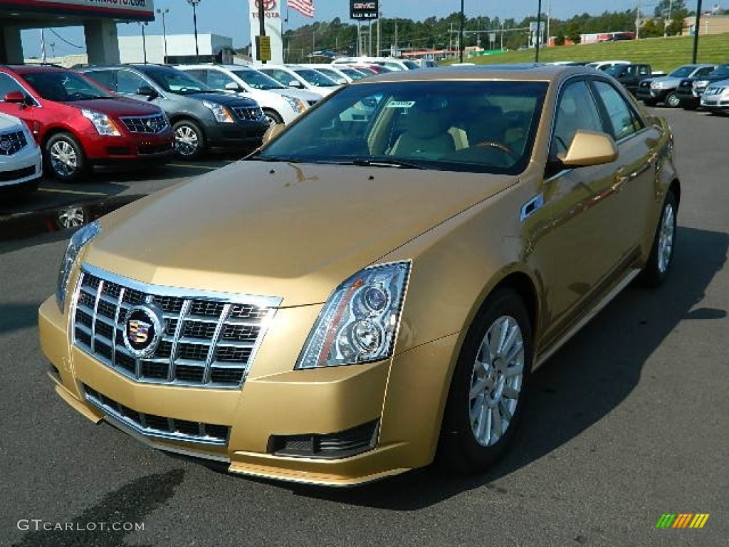 Summer Gold Metallic 2013 Cadillac CTS 3.0 Sedan Exterior Photo #71763048