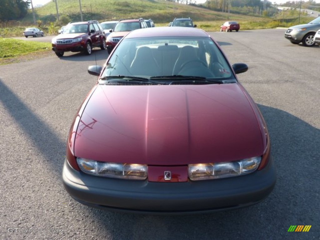 1998 S Series SL1 Sedan - Brilliant Red Metallic / Black/Gray photo #2