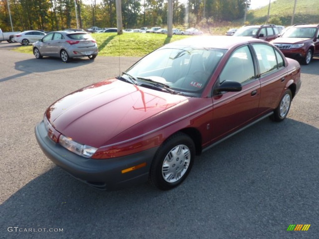 1998 S Series SL1 Sedan - Brilliant Red Metallic / Black/Gray photo #3