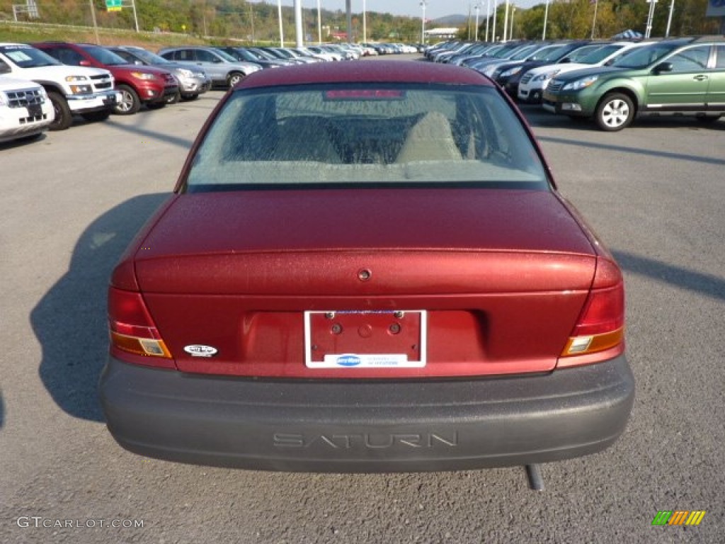 1998 S Series SL1 Sedan - Brilliant Red Metallic / Black/Gray photo #6