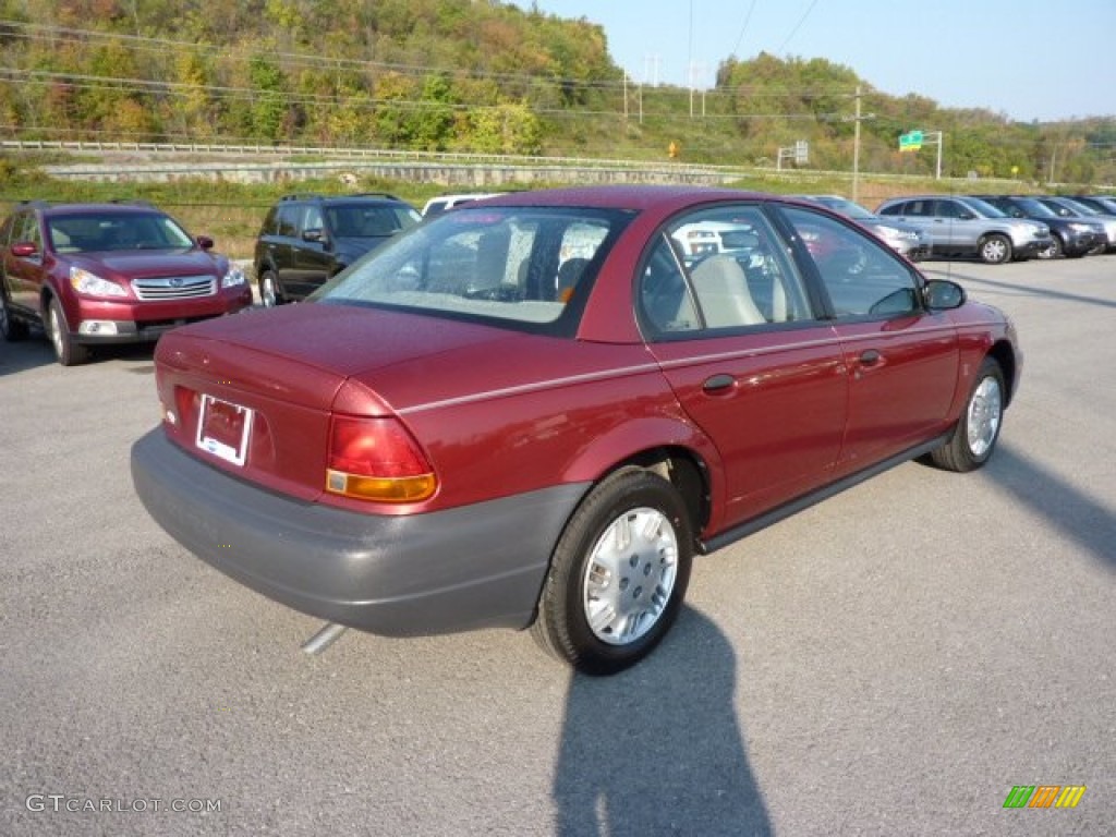 1998 S Series SL1 Sedan - Brilliant Red Metallic / Black/Gray photo #7