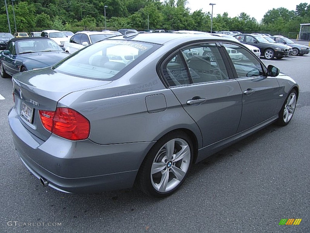 2011 3 Series 335i Sedan - Space Gray Metallic / Gray Dakota Leather photo #7