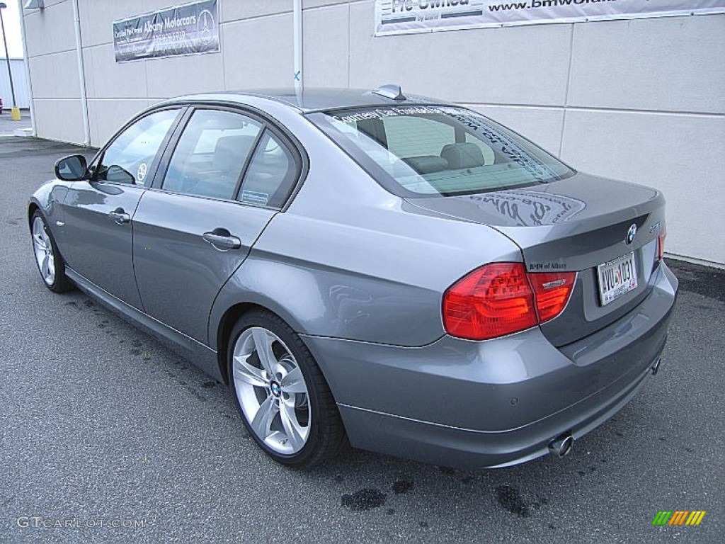 2011 3 Series 335i Sedan - Space Gray Metallic / Gray Dakota Leather photo #10