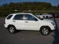 2009 Clear White Kia Sportage LX V6 4x4  photo #8