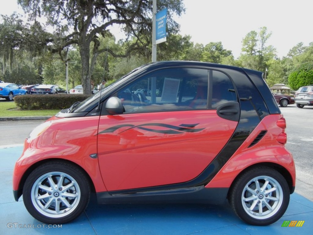 Rally Red 2009 Smart fortwo passion coupe Exterior Photo #71764758