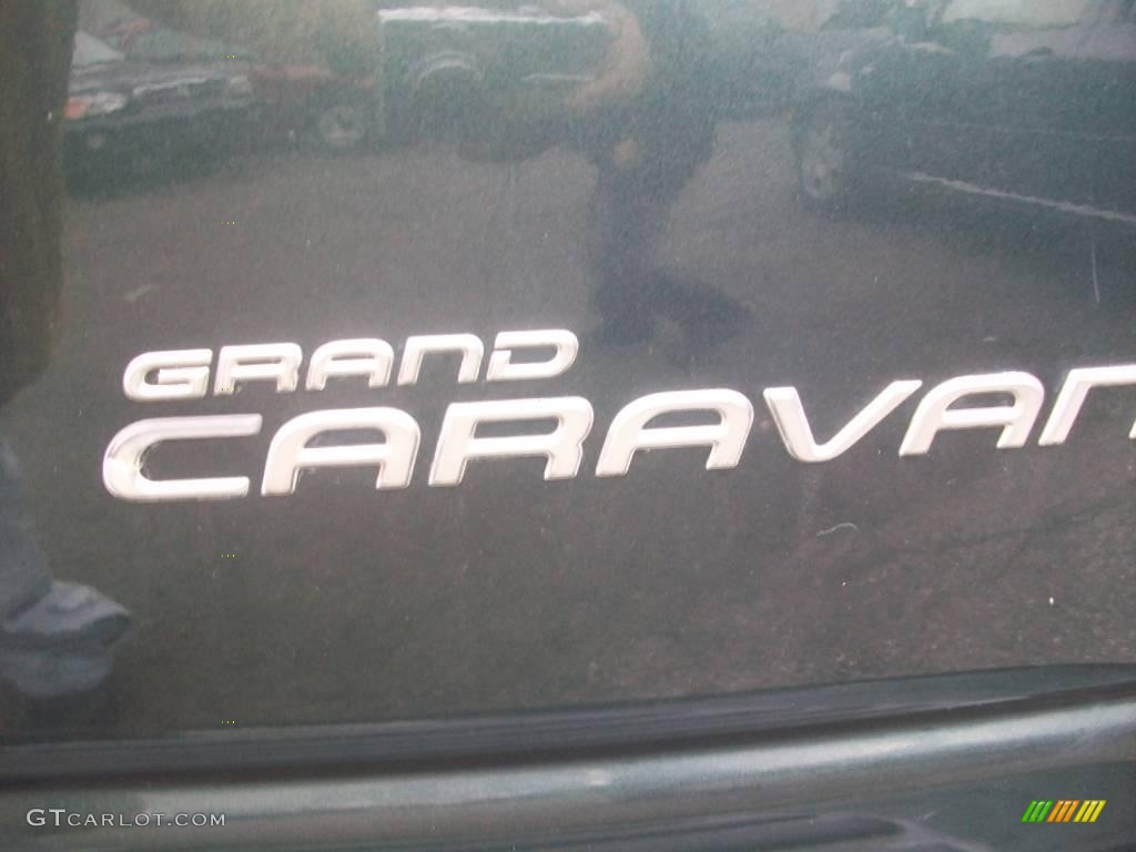 2000 Grand Caravan Sport - Shale Green Metallic / Mist Gray photo #26