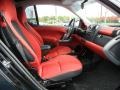 Design Red 2009 Smart fortwo passion coupe Interior Color