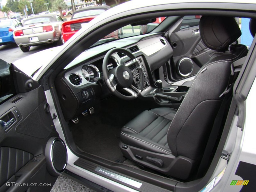 Charcoal Black Interior 2012 Ford Mustang V6 Mustang Club of America Edition Coupe Photo #71765336