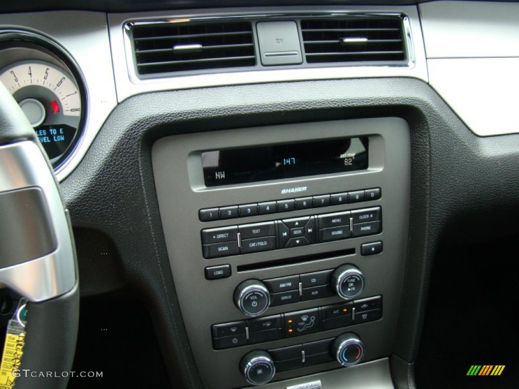 2012 Ford Mustang V6 Mustang Club of America Edition Coupe Controls Photos