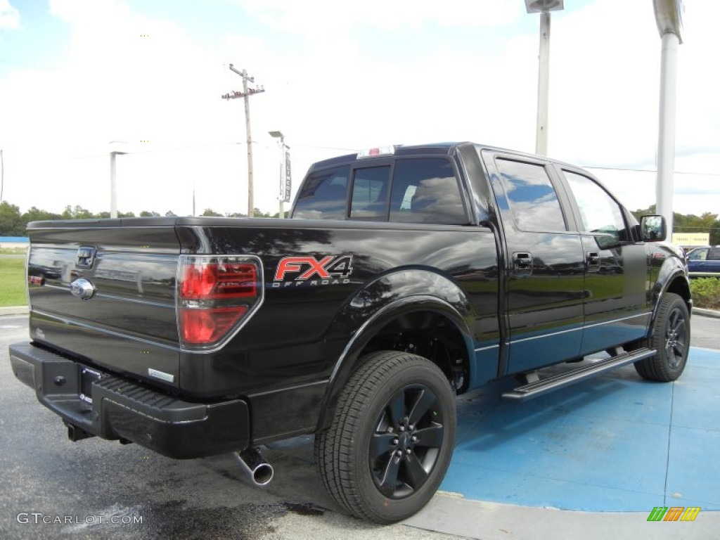 Tuxedo Black Metallic 2013 Ford F150 FX4 SuperCrew 4x4 Exterior Photo #71766042