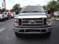 2008 Forest Green Metallic Ford F250 Super Duty Lariat Crew Cab 4x4  photo #3