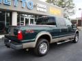 2008 Forest Green Metallic Ford F250 Super Duty Lariat Crew Cab 4x4  photo #8