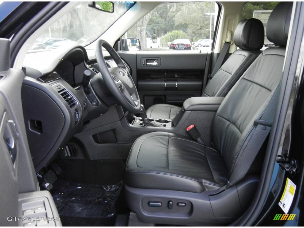 Charcoal Black Interior 2013 Ford Flex SEL Photo #71766527