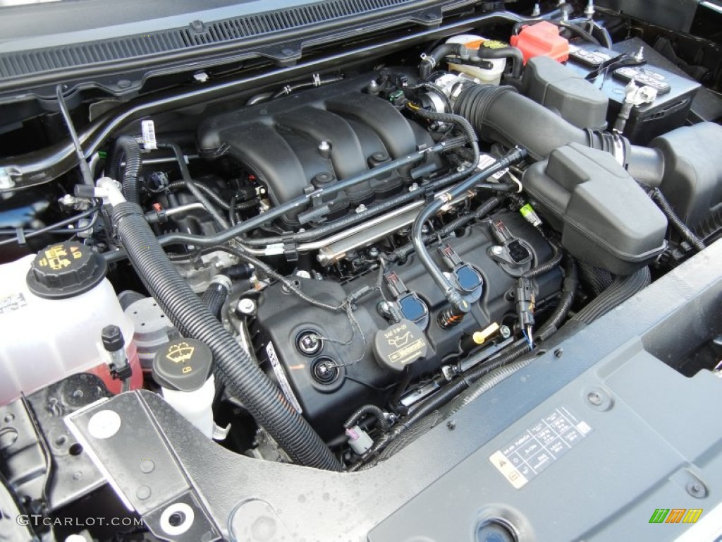2013 Ford Flex SEL 3.5 Liter DOHC 24-Valve Ti-VCT V6 Engine Photo #71766594