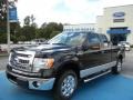 2013 Tuxedo Black Metallic Ford F150 XLT SuperCab  photo #1