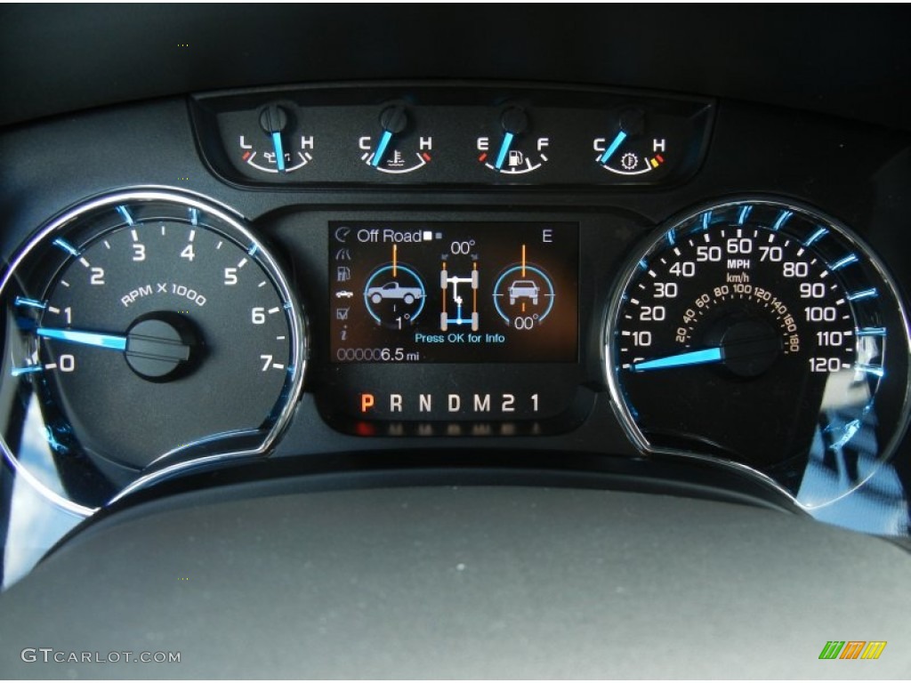 2013 Ford F150 XLT SuperCab Gauges Photo #71766798