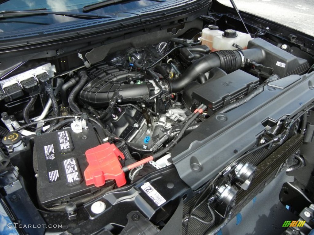 2013 Ford F150 XLT SuperCab 3.7 Liter Flex-Fuel DOHC 24-Valve Ti-VCT V6 Engine Photo #71766823