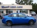 2011 Blue Flame Metallic Ford Focus SES Sedan  photo #1